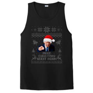 Make Christmas Great Again Donald Trump Holiday PosiCharge Competitor Tank