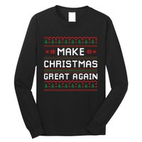 Make Christmas Great Again Trump 2024 Christmas Long Sleeve Shirt