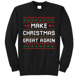 Make Christmas Great Again Trump 2024 Christmas Sweatshirt