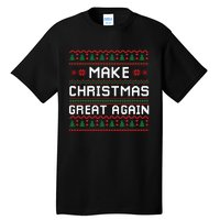 Make Christmas Great Again Trump 2024 Christmas Tall T-Shirt