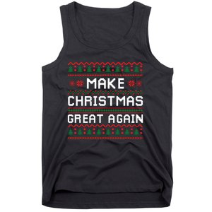 Make Christmas Great Again Trump 2024 Christmas Tank Top