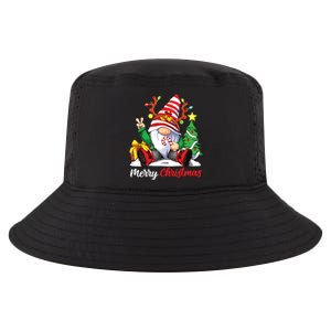 Merry Christmas Gnome Family Christmas Cool Comfort Performance Bucket Hat