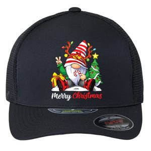 Merry Christmas Gnome Family Christmas Flexfit Unipanel Trucker Cap