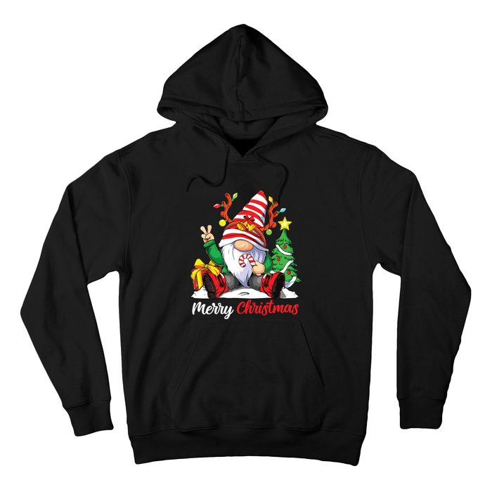 Merry Christmas Gnome Family Christmas Hoodie