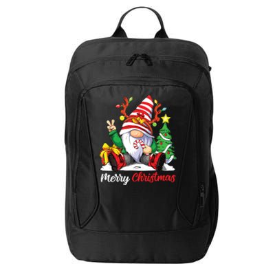 Merry Christmas Gnome Family Christmas City Backpack