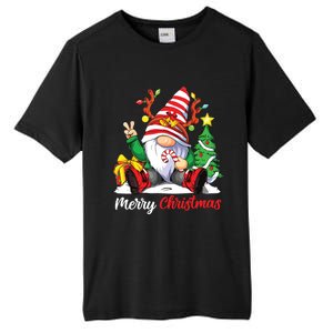 Merry Christmas Gnome Family Christmas Tall Fusion ChromaSoft Performance T-Shirt