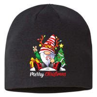 Merry Christmas Gnome Family Christmas Sustainable Beanie