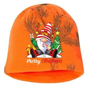 Merry Christmas Gnome Family Christmas Kati - Camo Knit Beanie