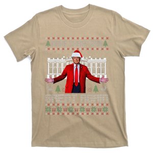 Make Christmas Great Again Ugly Sweaters Funny Trump 47 Xmas (6) T-Shirt