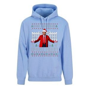 Make Christmas Great Again Ugly Sweaters Funny Trump 47 Xmas (6) Unisex Surf Hoodie