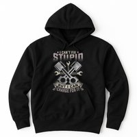 Mechanic Car Guy I Cant Fix Stupid But I Can Charge For It Hoodie