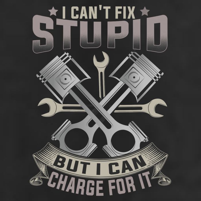 Mechanic Car Guy I Cant Fix Stupid But I Can Charge For It Trucker Hat