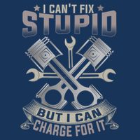 Mechanic Car Guy I Cant Fix Stupid But I Can Charge For It Infant Baby Jersey Bodysuit