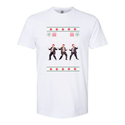 Make Christmas Great Again Santa Trump Dance Ugly Xmas Gift Softstyle CVC T-Shirt