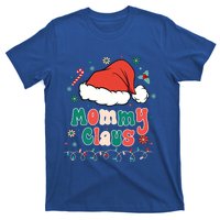 Mommy Claus Gift Groovy Christmas Pajamas For Family Cute Gift T-Shirt