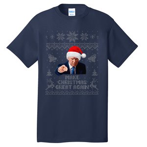 Make Christmas Great Again Donald Trump Holiday Tall T-Shirt