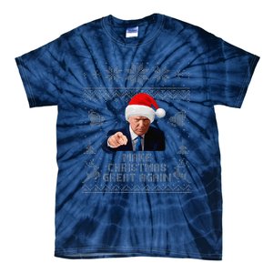 Make Christmas Great Again Donald Trump Holiday Tie-Dye T-Shirt