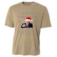 Make Christmas Great Again Donald Trump Holiday Cooling Performance Crew T-Shirt