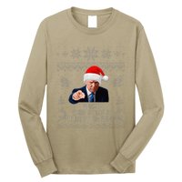 Make Christmas Great Again Donald Trump Holiday Long Sleeve Shirt