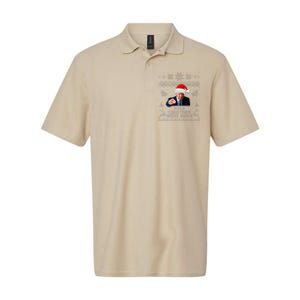 Make Christmas Great Again Donald Trump Holiday Softstyle Adult Sport Polo