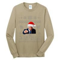 Make Christmas Great Again Donald Trump Holiday Tall Long Sleeve T-Shirt