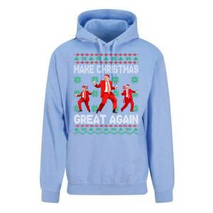 Make Christmas Great Again Santa Trump Dance Xmas Pajamas Gift Unisex Surf Hoodie