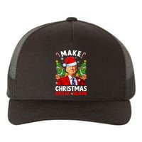 Make Christmas Great Again Funny Donald Trump Santa Xmas Yupoong Adult 5-Panel Trucker Hat