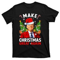 Make Christmas Great Again Funny Donald Trump Santa Xmas T-Shirt