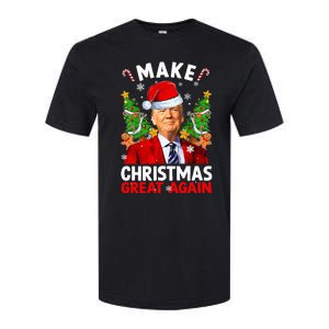 Make Christmas Great Again Funny Donald Trump Santa Xmas Softstyle CVC T-Shirt