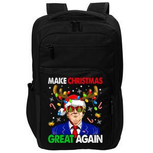 Make Christmas Great Again Trump 2024 Xmas Impact Tech Backpack