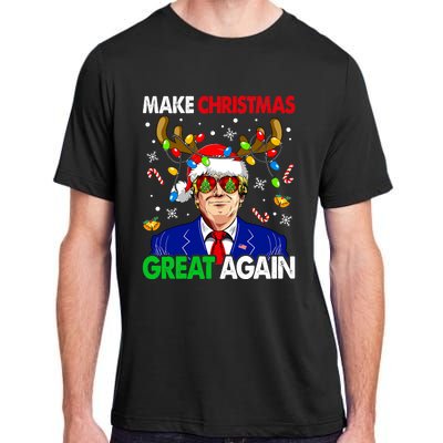 Make Christmas Great Again Trump 2024 Xmas Adult ChromaSoft Performance T-Shirt