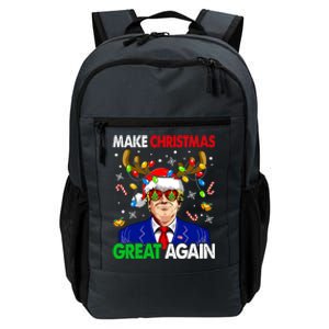 Make Christmas Great Again Trump 2024 Xmas Daily Commute Backpack