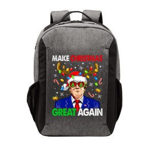 Make Christmas Great Again Trump 2024 Xmas Vector Backpack