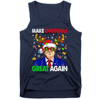 Make Christmas Great Again Trump 2024 Xmas Tank Top