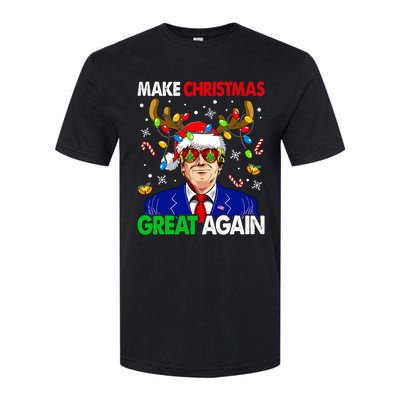 Make Christmas Great Again Trump 2024 Xmas Softstyle CVC T-Shirt