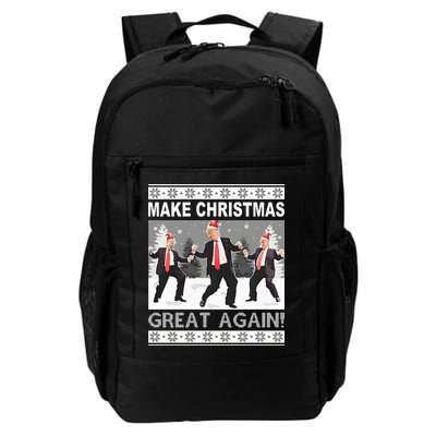 Make Christmas Great Again Trump Dancing Backpack