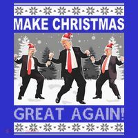 Make Christmas Great Again Trump Dancing Premium T-Shirt