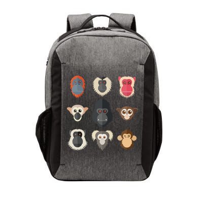 Monkey Chimpanzee Gorilla Spider Monkey Squirrel Monkey Vector Backpack
