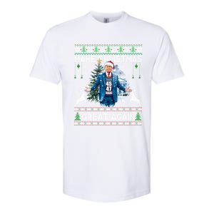 Make Christmas Great Again Ugly Funny Trump 47 Xmas Meaningful Gift Softstyle CVC T-Shirt