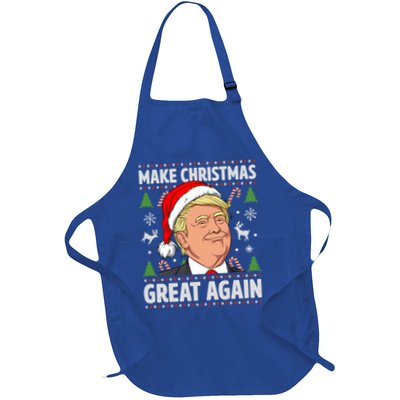 Make Christmas Great Again Funny Trump Ugly Christmas Gift Apron