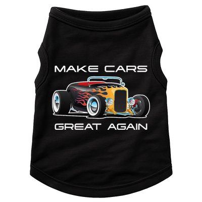 Make Cars Great Again! Classic Muscle Car Hotrod Design Doggie Tank