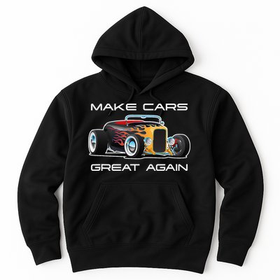 Make Cars Great Again! Classic Muscle Car Hotrod Design Hoodie