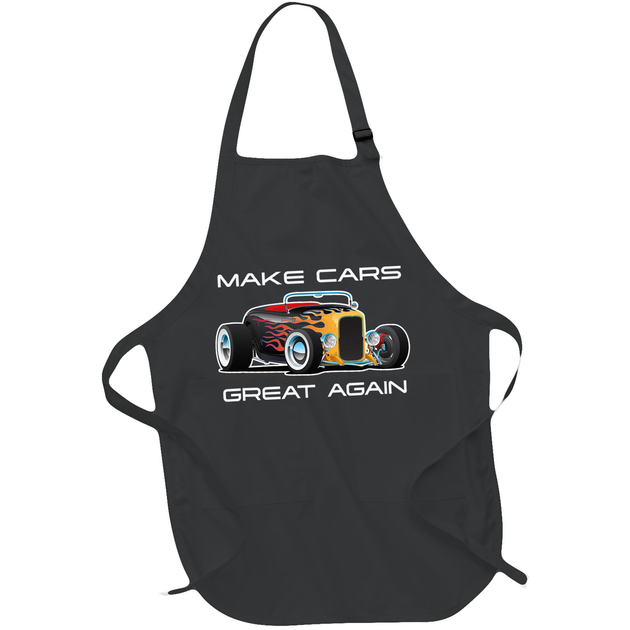 Make Cars Great Again! Classic Muscle Car Hotrod Design Apron