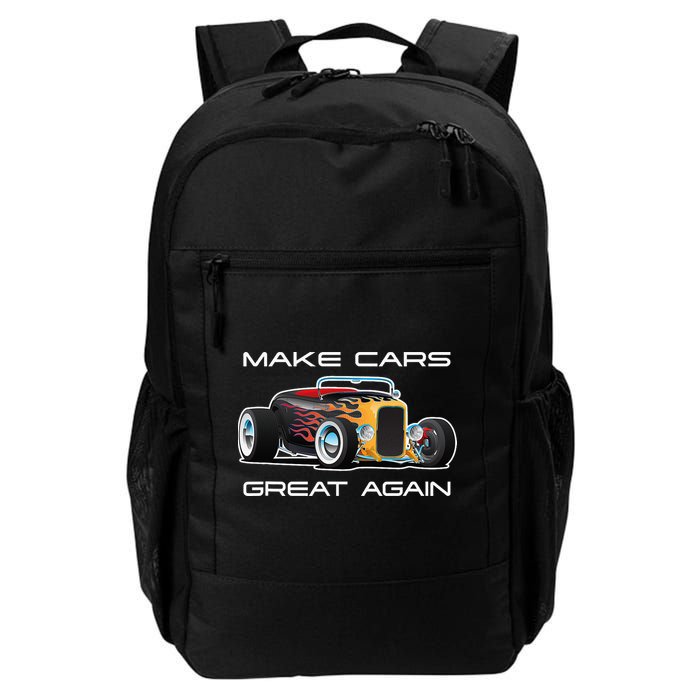 Make Cars Great Again! Classic Muscle Car Hotrod Design Backpack