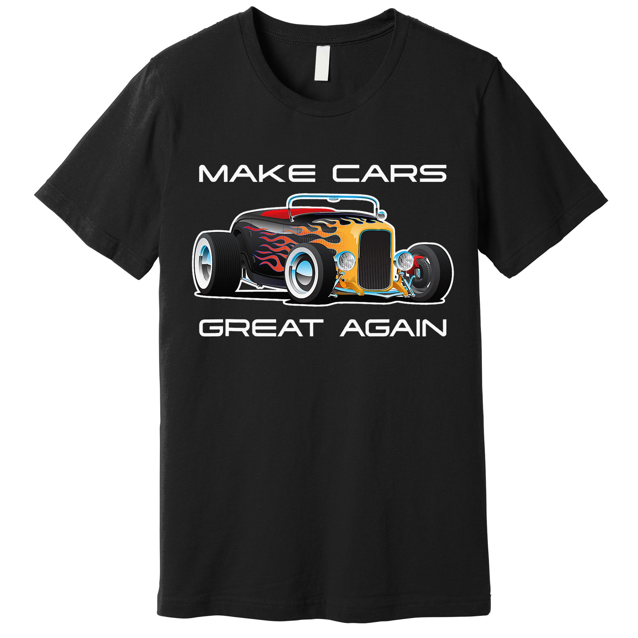 Make Cars Great Again! Classic Muscle Car Hotrod Design Premium T-Shirt