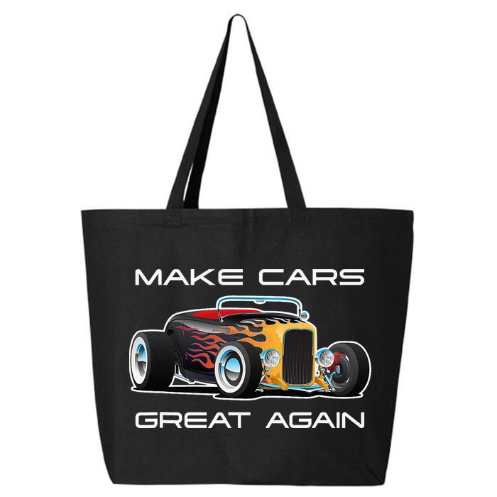 Make Cars Great Again! Classic Muscle Car Hotrod Design 25L Jumbo Tote