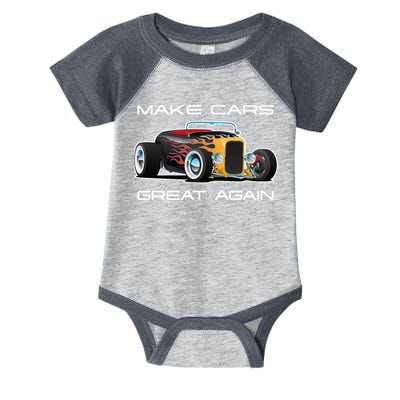 Make Cars Great Again! Classic Muscle Car Hotrod Design Infant Baby Jersey Bodysuit