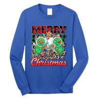 Merry Christmas Gamer Game Controler Christmas Tree Lights Gift Long Sleeve Shirt