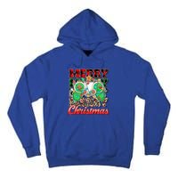 Merry Christmas Gamer Game Controler Christmas Tree Lights Gift Tall Hoodie