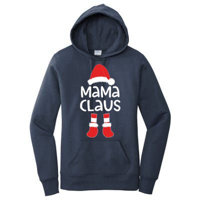 Mama Claus Gift Matching Christmas Gift Women's Pullover Hoodie